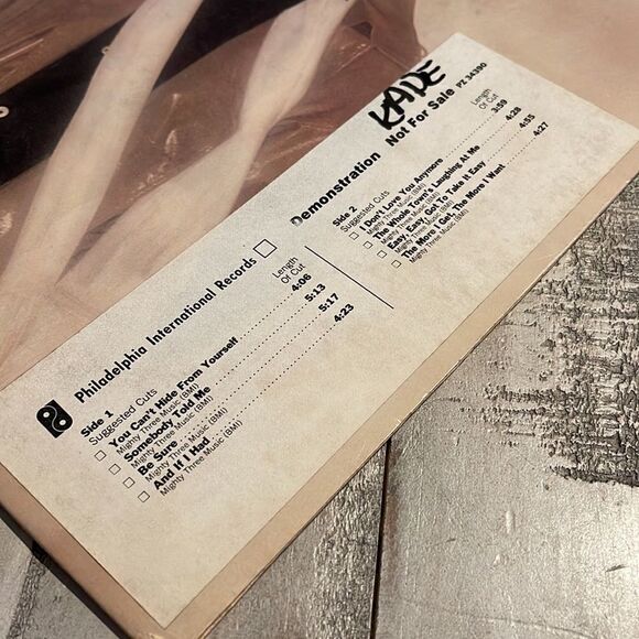 Teddy Pendergrass Demo 1977 Vinyl - Picture 5 of 7